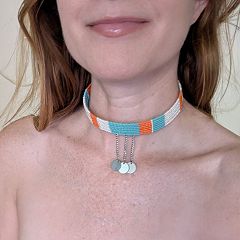 Maasai Beaded Ngili Ngili Collar