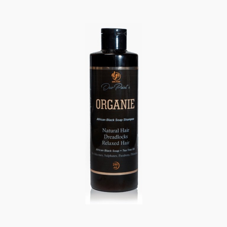 Dewpoint's Organie African Black Soap Shampoo- 250ml from Afrikart
