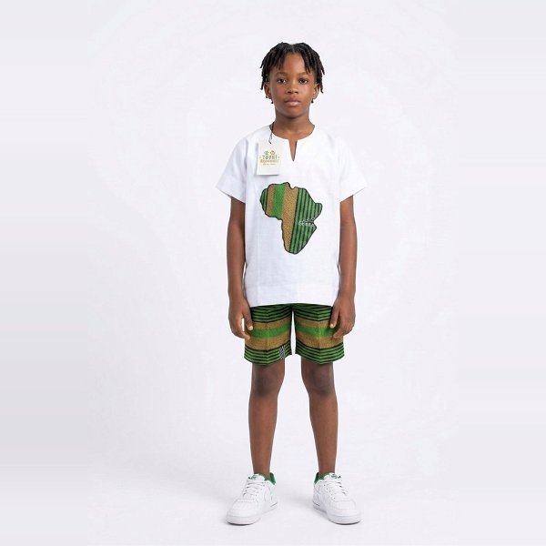 Tofel Kiddies African Print 2 pieces
