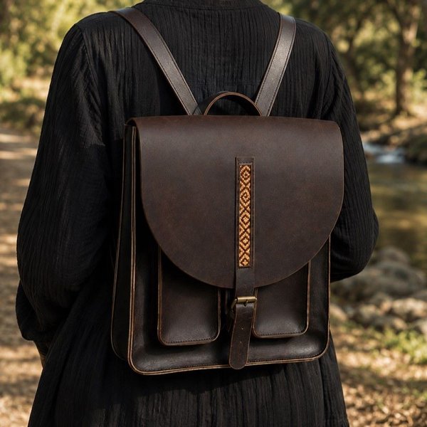 Tesfa Bag – Brown Genuine Leather