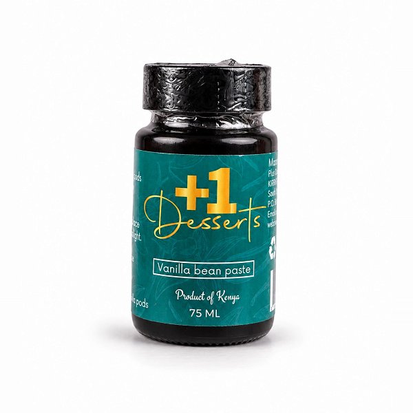 High-Quality Gourmet Vanilla Paste for Baking & Fine Desserts - 75ml