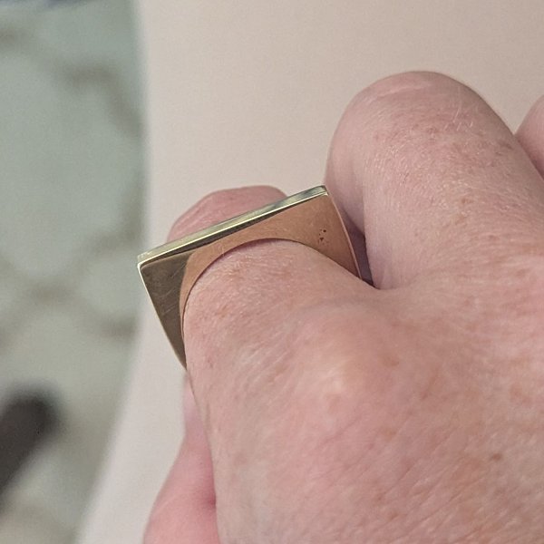 Flat Geo Ring - Thin