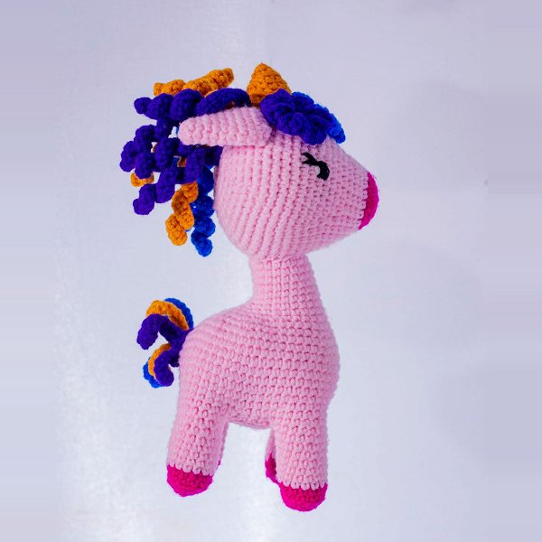 Pink Unicorn Doll
