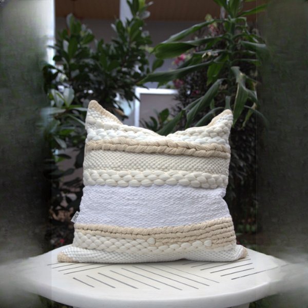 Ivory Ridge Textured Pillow Cover