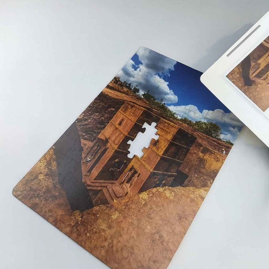 Lalibela 108 pcs Handmade Wooden Puzzle - A3 from Afrikart