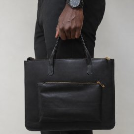 Wubet Bag – Black Genuine Leather