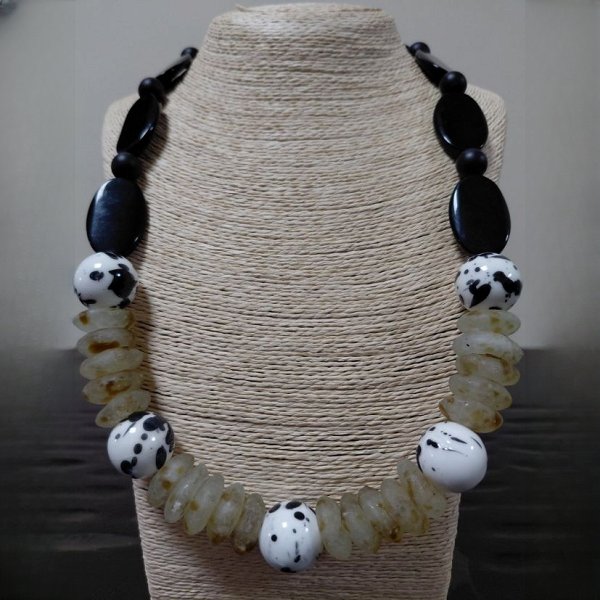 Kiln and Glass Necklace
