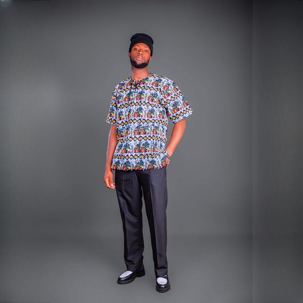 Malawi Ankara Dzaleka Shirt 