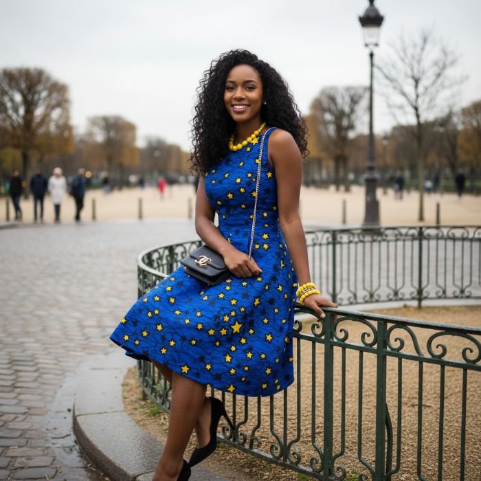 Classic Twaambo Dress from Afrikart