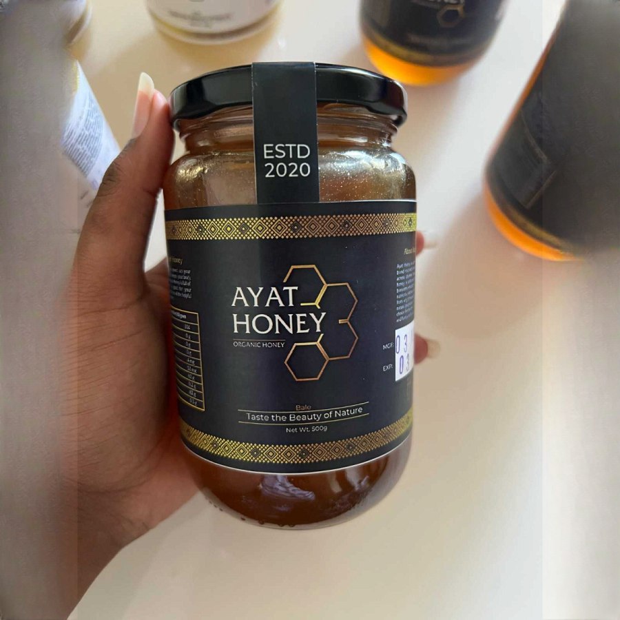 Ayat Bale Natural Forest Honey-500g from Afrikart