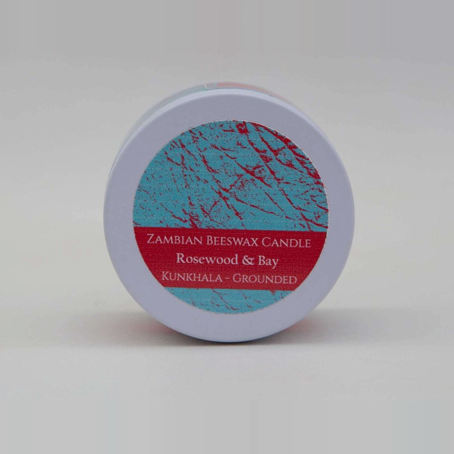 Kunkhala (Grounding) - Rosewood & Bay Candle 4oz from Afrikart