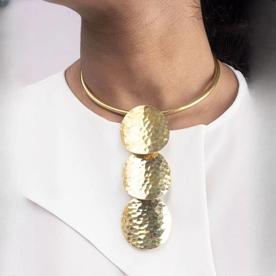 Arewa Brass Necklace from Afrikart