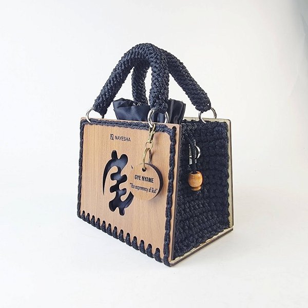 Daafua Small Rectangle Crochet Handbag