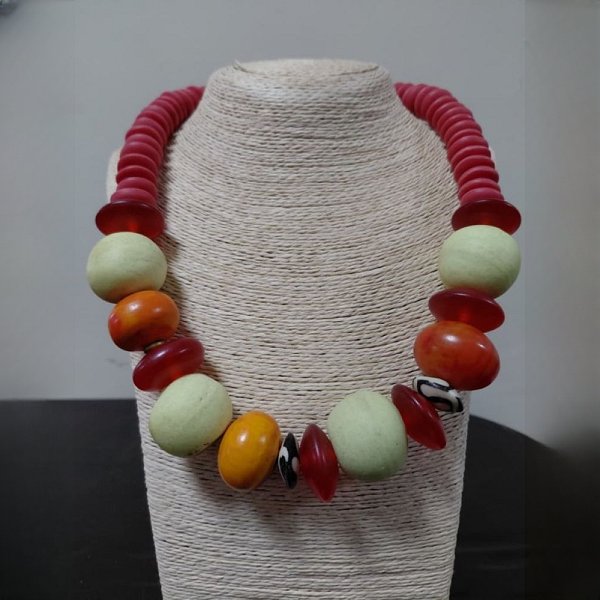 Roots & Amber Necklace