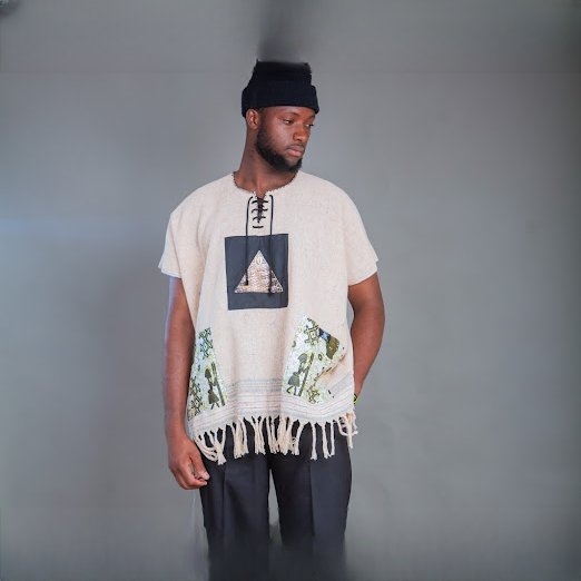 Black Ntaw Bashi Elder's Tunic