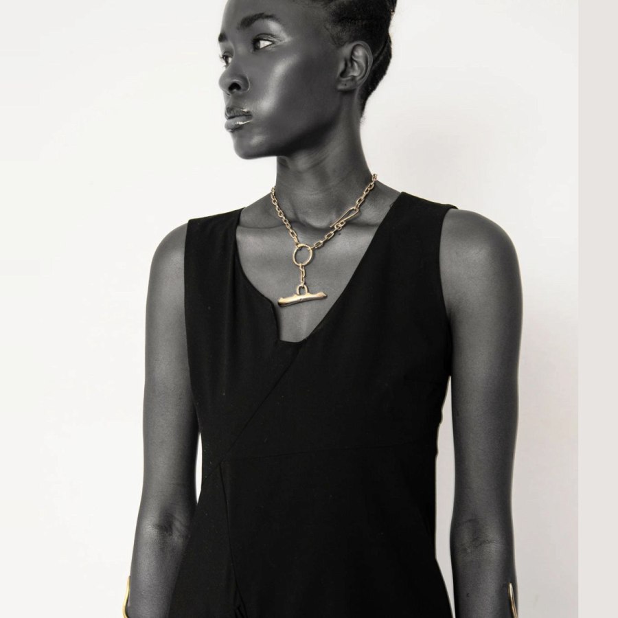 Brass Alice One Size Necklace from Afrikart