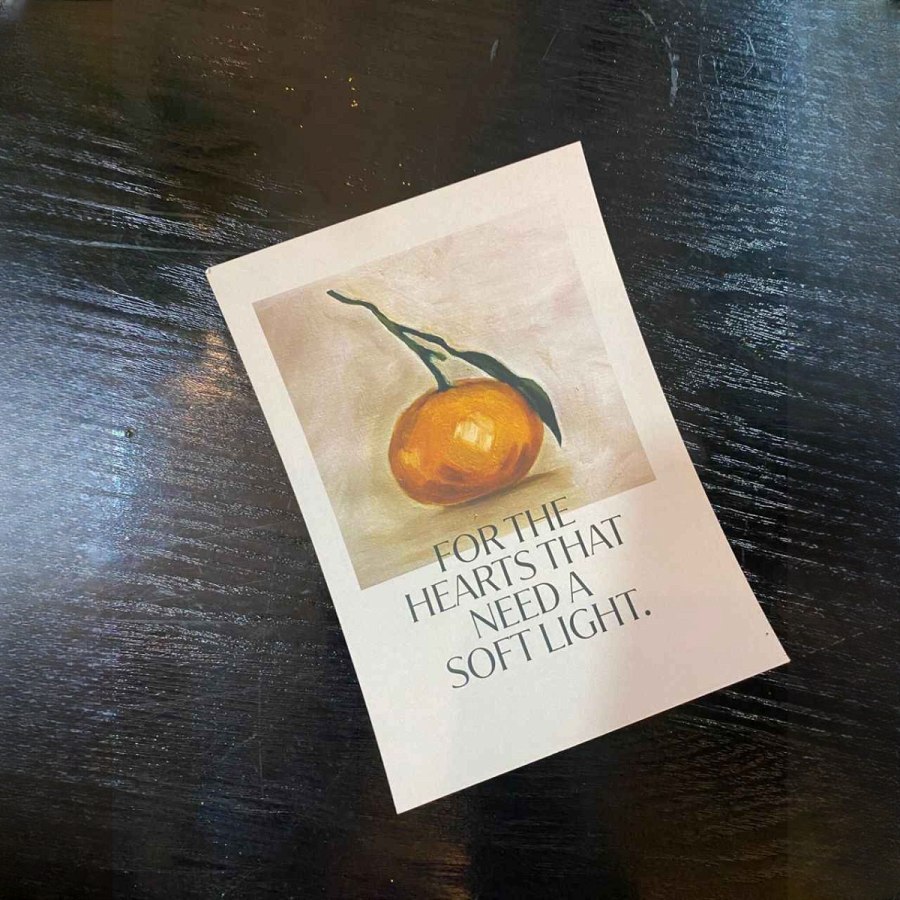 Soft Light Art Postcard from Afrikart