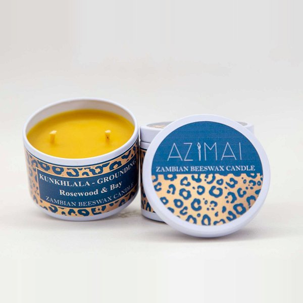Azimai Beeswax Candle - 4oz