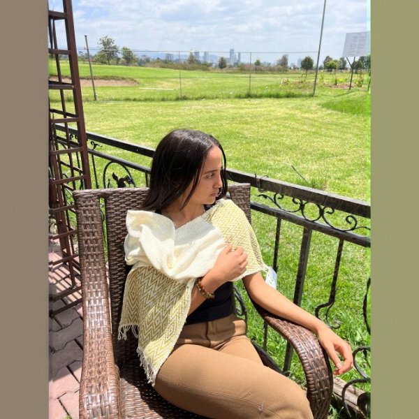 Nile Weave Silk Scarf