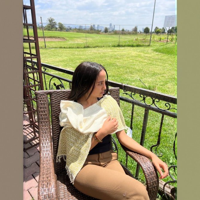 Nile Weave Silk Scarf from Afrikart