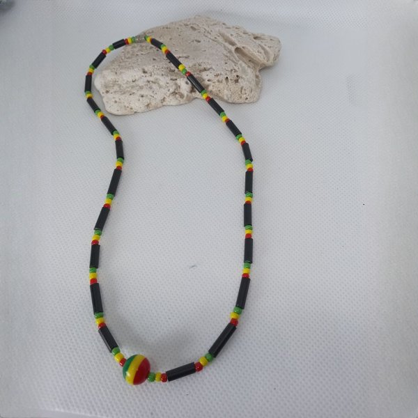 Rasta Lollipop Necklace