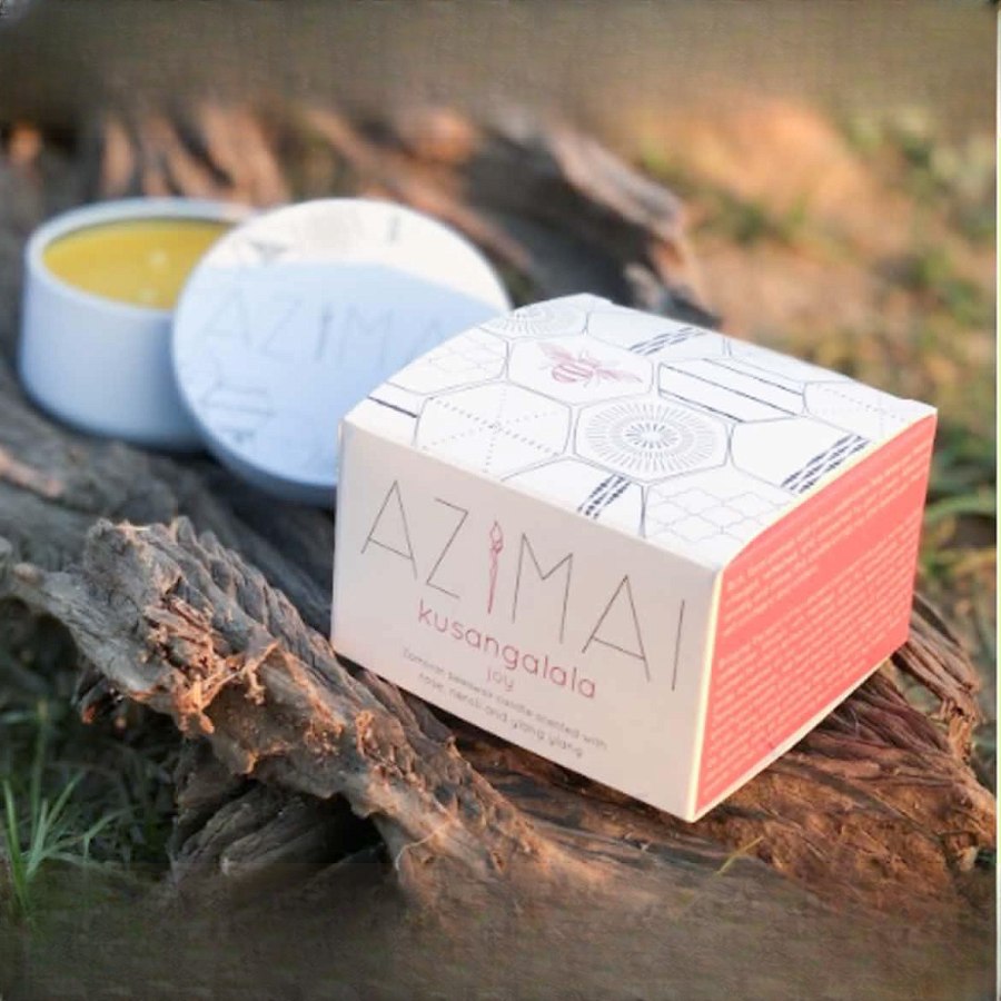 Kusangalala (Joy) - Neroli, Rose & Ylang Ylang Candle 6oz from Afrikart