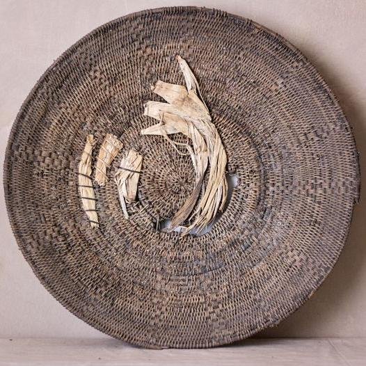 Mufula Crescent Disc Wall Mat from Afrikart