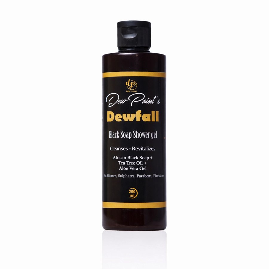  Dewpoint's Black Soap Shower Gel (DewFall) Gel 250 ml from Afrikart