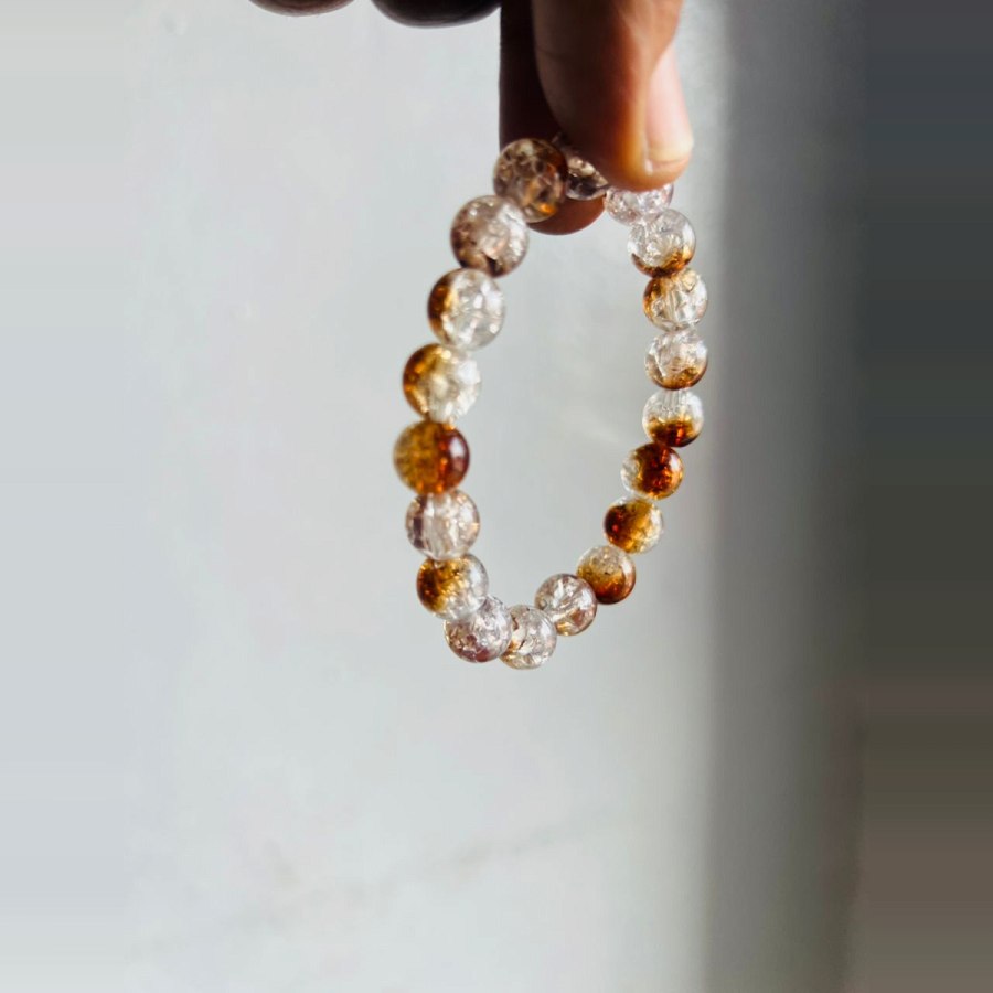 Hand-strung Tiger’s Eye Bracelet from Afrikart