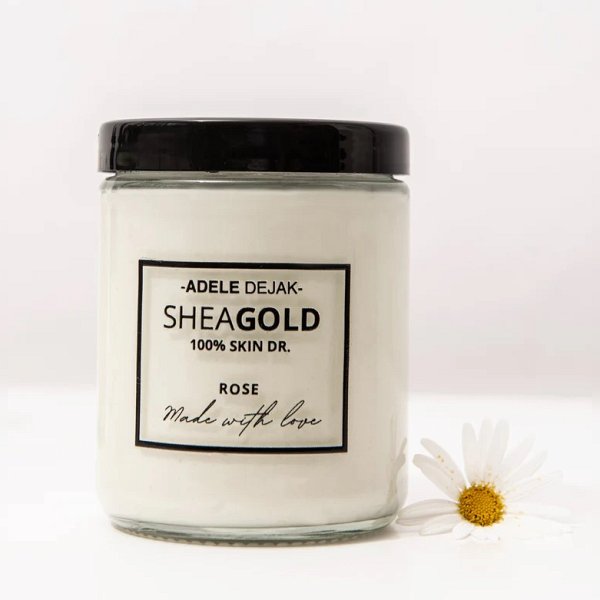 Shea Butter Rose Scented - 250g