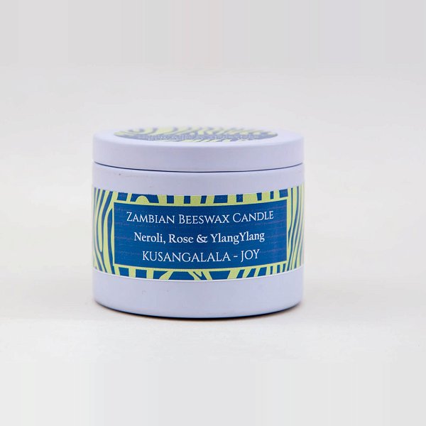  Kusangalala (Joy) - Neroli, Rose & Ylang Ylang Candle 4oz