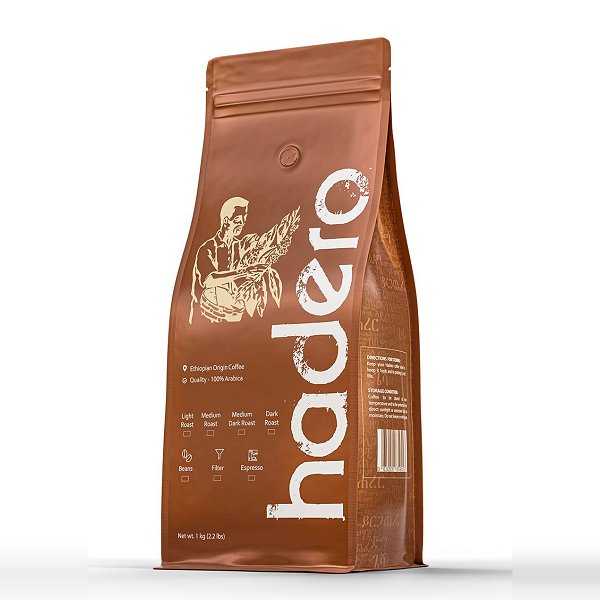 Hadero Roasted Coffee Beans 1kg-Original Whole Bean