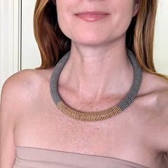 Beaded Tube Choker