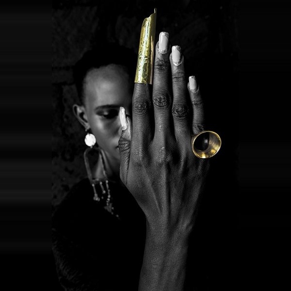 Adele Dejak Handcrafted Brass One Size Yanga Ring