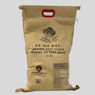 Azmera Brown Teff Flour – 25lb