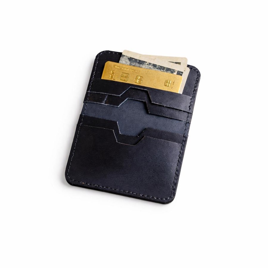 Minimalist Leather Card Holder from Afrikart