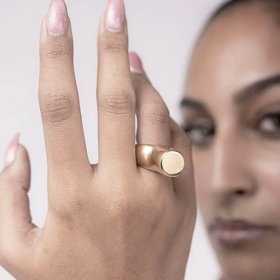 Faith Round Ring from Afrikart