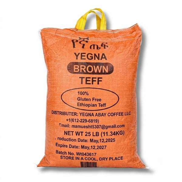 Brown Ethiopian Teff Flour