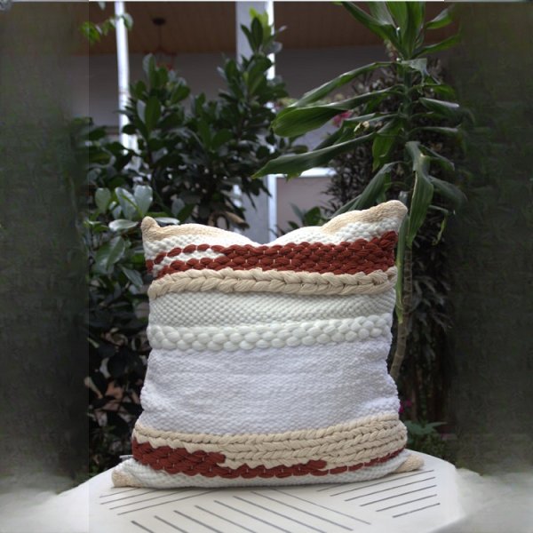 Tana Clay Weave Pillow Cover