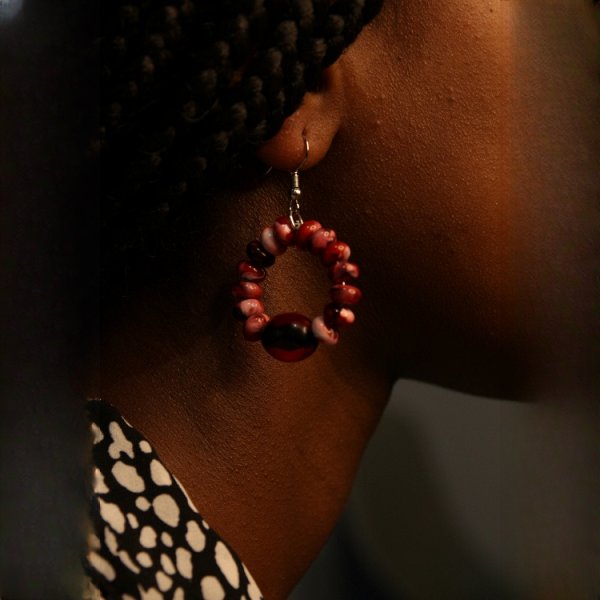 Red Eye Earrings