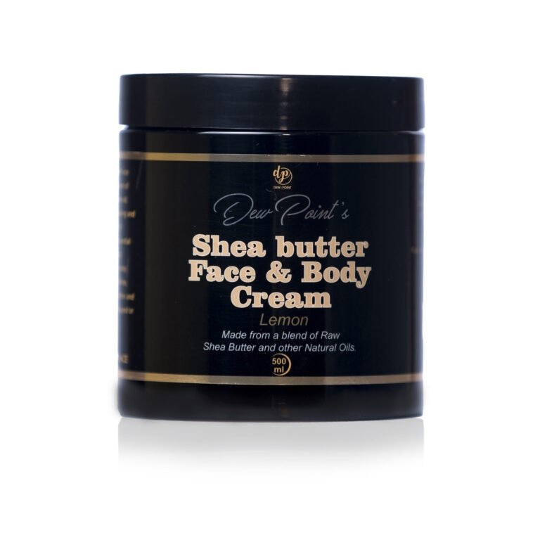 Dew Point Naturals Shea Butter Cream (Lemon) -500ml from Afrikart