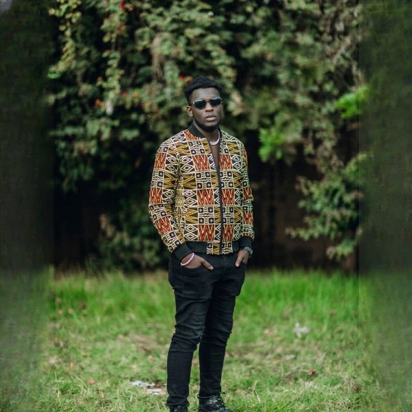 Kente Grid Reversible Bomber