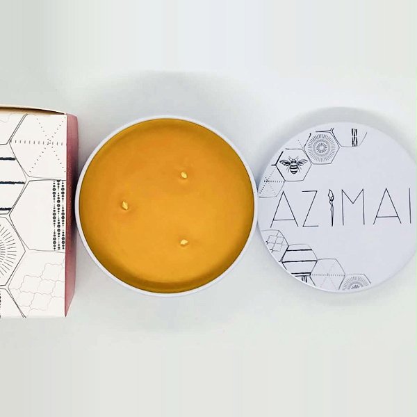 Azimai Kunkhala (Grounding) - Rosewood & Bay Candle 6oz