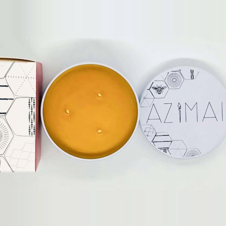 Azimai Kunkhala (Grounding) - Rosewood & Bay Candle 6oz from Afrikart