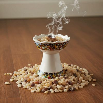 Ceramic Incense Burner - Saba