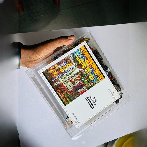 Afework Painting 108 pcs Handmade Wooden Puzzle - A3