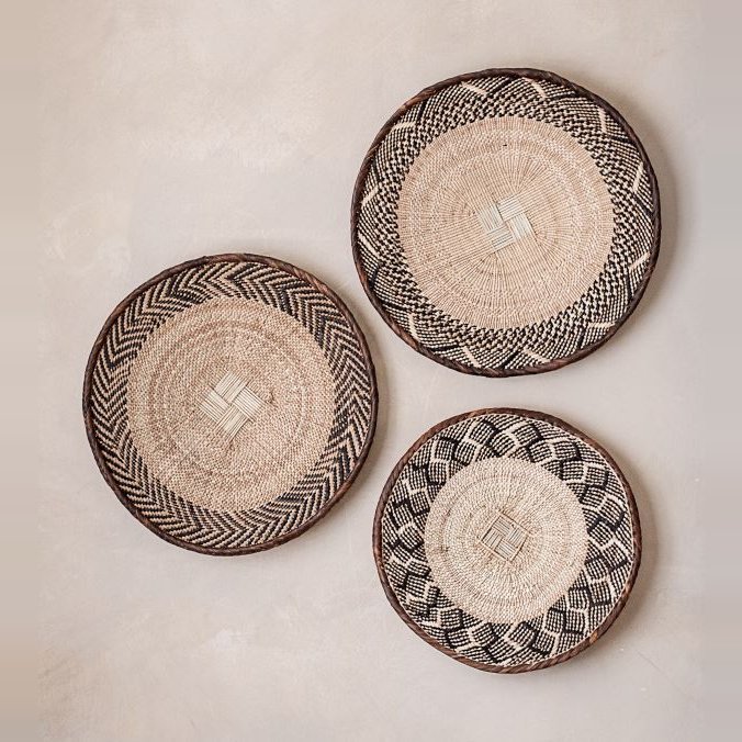 Mushitu Ring Pattern 3 in 1 Mat Set from Afrikart