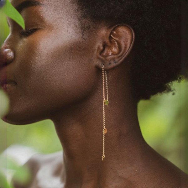Ngili Ngili Triple Threader Earring