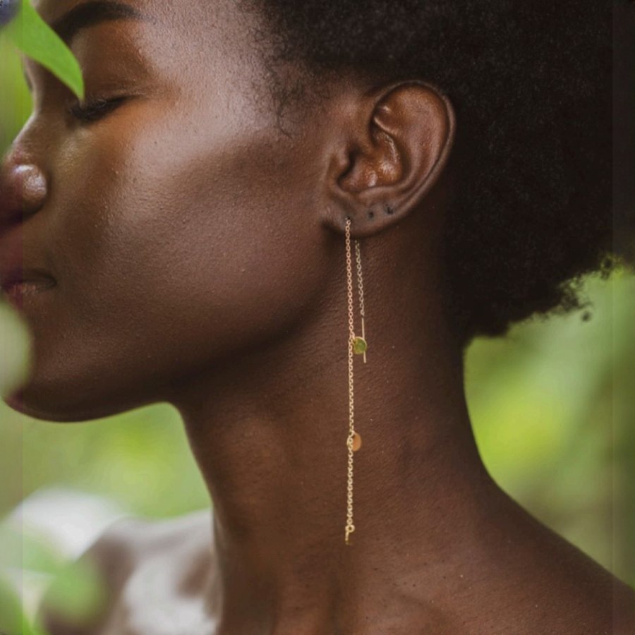 Ngili Ngili Triple Threader Earring from Afrikart