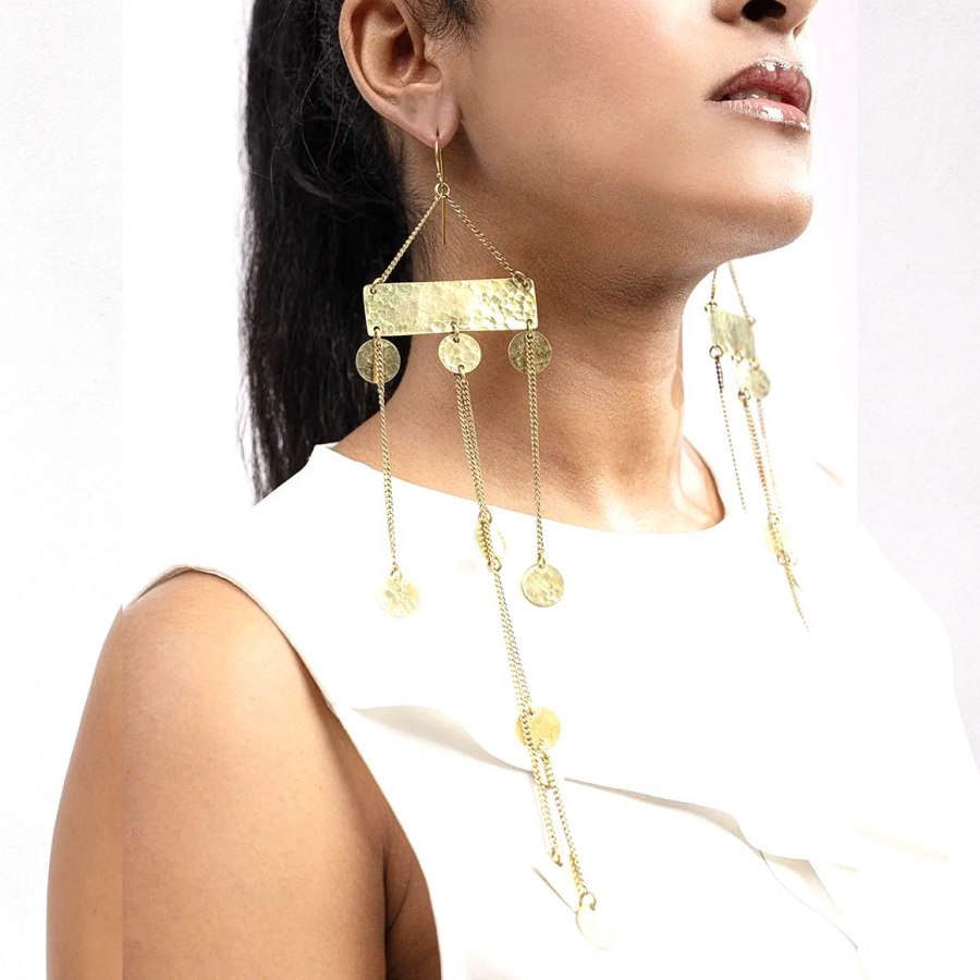 Afro-Lulei Statement Earrings from Afrikart